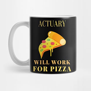 Pizza actuary Mug